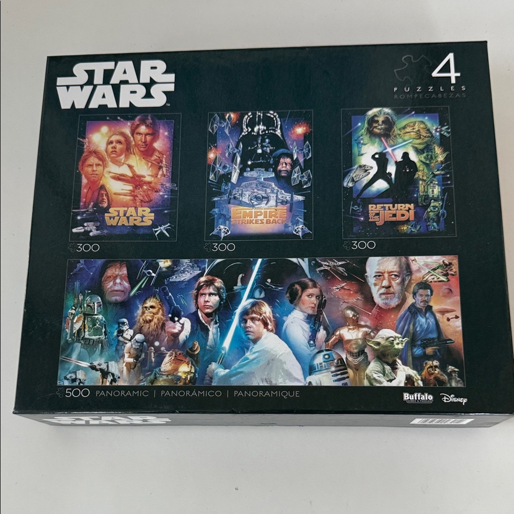 Buffalo David Bitton Star Wars Puzzle Set - 4 Pack used once